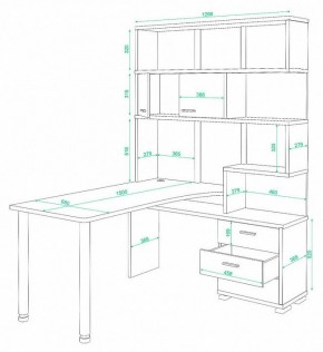 Стол компьютерный Домино СР-420/150 в Карталах - kartaly.mebel24.online | фото 2