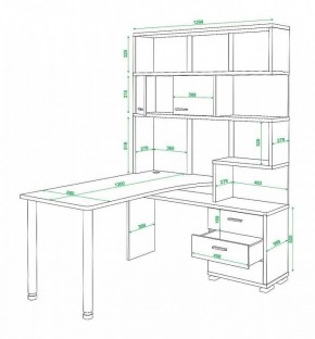 Стол компьютерный Домино СР-420130 в Карталах - kartaly.mebel24.online | фото 4