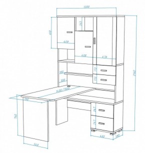 Стол компьютерный Домино СР-620/160 в Карталах - kartaly.mebel24.online | фото 3