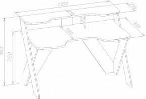 Стол компьютерный КСТ-118 в Карталах - kartaly.mebel24.online | фото 3