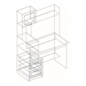 Стол компьютерный "ДА-12" Александрия в Карталах - kartaly.mebel24.online | фото 3