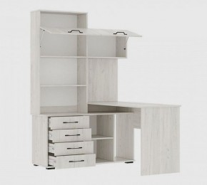 Стол компьютерный "ПКС-11" ПРАВЫЙ (дуб крафт белый) в Карталах - kartaly.mebel24.online | фото 2