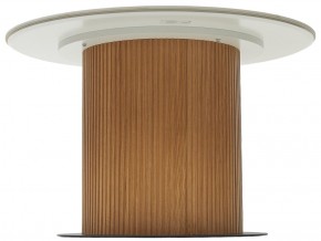 Стол MESA D120 цвет БЕЛЫЙ МРАМОР M326 / Каркас OAK, ®DISAUR в Карталах - kartaly.mebel24.online | фото 8