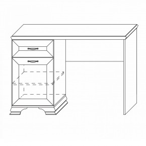 Стол письменный 1200 Сиена в Карталах - kartaly.mebel24.online | фото 4