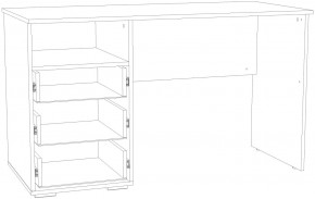 Стол письменный НМ 041.40 "Банни" (Бисквит) в Карталах - kartaly.mebel24.online | фото 5