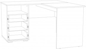 Стол письменный НМ 041.41 "Банни" (Бисквит) в Карталах - kartaly.mebel24.online | фото 5