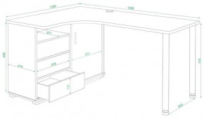 Стол письменный СР-145СМ в Карталах - kartaly.mebel24.online | фото 2