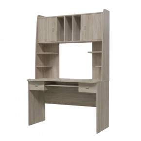 БЕТА Стол рабочий (дуб сонома) в Карталах - kartaly.mebel24.online | фото 1