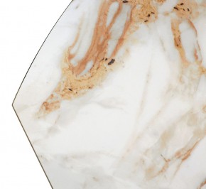Стол TERAMO 135 GLOSS GRAND JADE SOLID CERAMIC, керамика, поворотн.механизм / Черный каркас, ®DISAUR в Карталах - kartaly.mebel24.online | фото 13