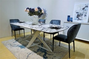 Стол VICENZA 220 BULGARI WHITE, керамика / белый, ®DISAUR в Карталах - kartaly.mebel24.online | фото 12