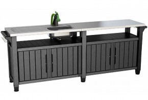 Столик для барбекю 415 Л (Unity Chef 415 L) графит в Карталах - kartaly.mebel24.online | фото 3