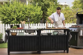 Столик для барбекю 415 Л (Unity Chef 415 L) графит в Карталах - kartaly.mebel24.online | фото 4