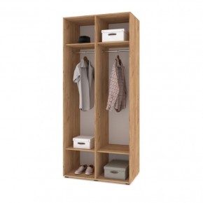 СТОУН С21 Шкаф 2-х створчатый (дуб золотой/графит) в Карталах - kartaly.mebel24.online | фото 3