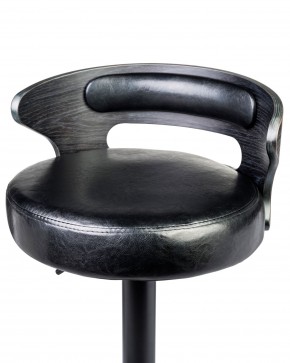 Стул барный DOBRIN FRED BLACK, чёрное дерево, чёрный в Карталах - kartaly.mebel24.online | фото 6