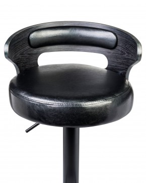 Стул барный DOBRIN FRED BLACK, чёрное дерево, чёрный в Карталах - kartaly.mebel24.online | фото 8
