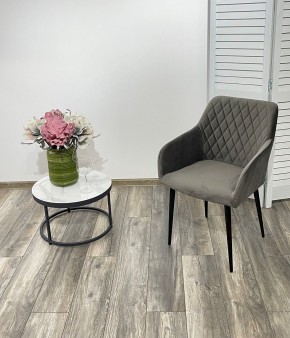 Стул BRANDY-X ГРАФИТ #14, велюр / черный каркас М-City в Карталах - kartaly.mebel24.online | фото 3