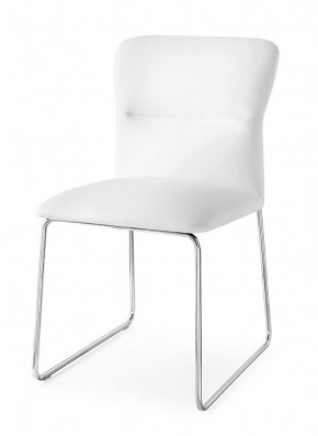 Стул FRIDA CB/1806-SK  MT.P77 CHROMED/  SKUBA S92 OPTIC WHITE в Карталах - kartaly.mebel24.online | фото 1