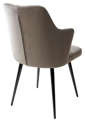 Стул HERMAN 360 град. ГРАФИТ #14, велюр / черный каркас М-City в Карталах - kartaly.mebel24.online | фото 5
