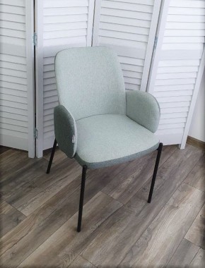 Стул NIKKI VF113 светлая мята / VF115 серо-зеленый М-City в Карталах - kartaly.mebel24.online | фото 4