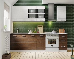 ТЕХНО-2 Кухонный гарнитур 2,0 в Карталах - kartaly.mebel24.online | фото