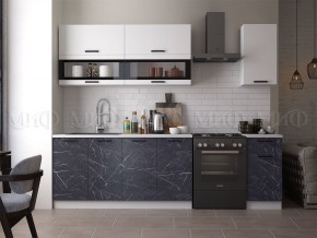 ТЕХНО Кухонный гарнитур 2,0 м Компоновка №2 в Карталах - kartaly.mebel24.online | фото 2