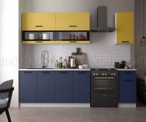 ТЕХНО Кухонный гарнитур 2,0 м Компоновка №2 в Карталах - kartaly.mebel24.online | фото 5
