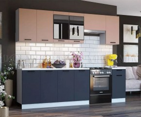 ТЕХНО Кухонный гарнитур 2,6 м Компоновка №3 в Карталах - kartaly.mebel24.online | фото 4