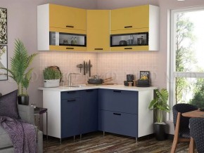 ТЕХНО Кухонный гарнитур угловой 1,4х1,4 м Компоновка №2 в Карталах - kartaly.mebel24.online | фото 3