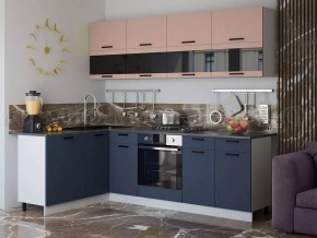 ТЕХНО Кухонный гарнитур угловой 2,4х1,6 м Компоновка №4 в Карталах - kartaly.mebel24.online | фото