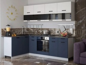 ТЕХНО Кухонный гарнитур угловой 2,4х1,6 м Компоновка №4 в Карталах - kartaly.mebel24.online | фото 2