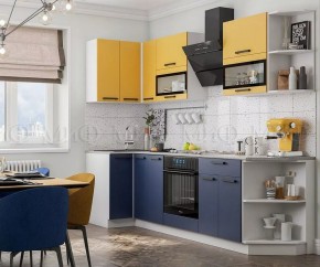ТЕХНО Кухонный гарнитур угловой 2,7х0,9 м Компоновка №2 в Карталах - kartaly.mebel24.online | фото