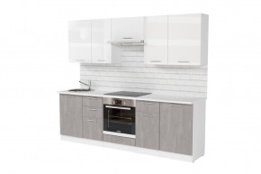 ТЕРЦИЯ Кухонный гарнитур Базис (2400 мм) в Карталах - kartaly.mebel24.online | фото 3