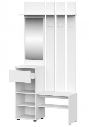 Токио Вешалка с зеркалом в Карталах - kartaly.mebel24.online | фото 2
