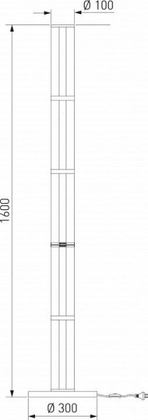 Торшер Eurosvet Stark 80537/1 латунь в Карталах - kartaly.mebel24.online | фото 5