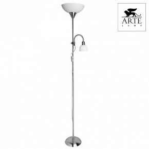 Торшер с подсветкой Arte Lamp Duetto A9569PN-2SS в Карталах - kartaly.mebel24.online | фото 2