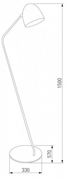Торшер TK Lighting Soho 5037 Soho Black в Карталах - kartaly.mebel24.online | фото 2