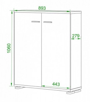 Тумба Домино ПУ-50-3 в Карталах - kartaly.mebel24.online | фото 2
