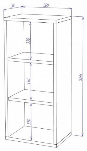 Тумба Домино СУ(ш1в1)+ФГ в Карталах - kartaly.mebel24.online | фото 2