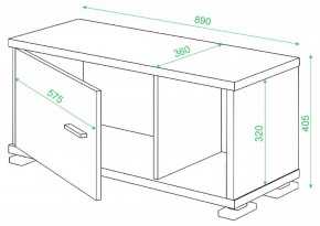 Тумба комбинированная СБ-30/1 в Карталах - kartaly.mebel24.online | фото 2