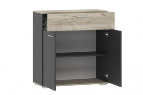 Тумба НМ 013.77 "Санти" (Антрацит/Крафт Серый) в Карталах - kartaly.mebel24.online | фото 2