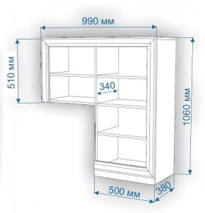 Тумба Нобиле КП-100 в Карталах - kartaly.mebel24.online | фото 3