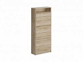 Тумба ОРИОН с тремя полками для обуви, цвет Дуб Сонома в Карталах - kartaly.mebel24.online | фото