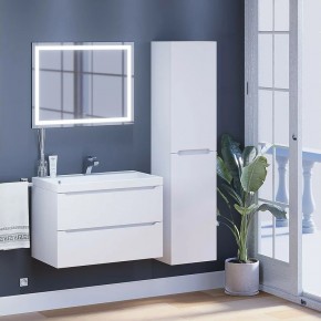Тумба под раковину Uperwood Tanos 80 см, подвесная, белая матовая в Карталах - kartaly.mebel24.online | фото 11