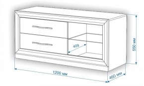 Тумба под ТВ Нобиле КА120 в Карталах - kartaly.mebel24.online | фото 2