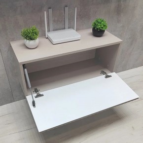Тумба подвесная под ТВ LINES MTV1-MA 750 Бежевый (Леда-М 10.1.5) в Карталах - kartaly.mebel24.online | фото 3