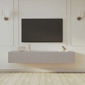 Тумба подвесная под ТВ LINES MTV3-MA 900 Бежевый (Леда-М 10.1.5) в Карталах - kartaly.mebel24.online | фото 12
