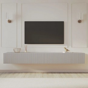 Тумба подвесная под ТВ LINES MTV4-MA 1150 Бежевый (Леда-М 10.1.5) в Карталах - kartaly.mebel24.online | фото 12