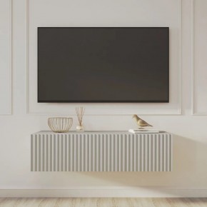 Тумба подвесная под ТВ LINES MTV4-MA 1150 Бежевый (Леда-М 10.1.5) в Карталах - kartaly.mebel24.online | фото 9