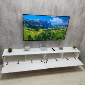 Тумба подвесная под ТВ LINES MTV4-MA 1150 Белый матовый (Белый-M 10.1.2) в Карталах - kartaly.mebel24.online | фото 11