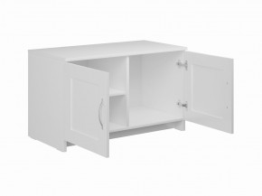 Тумба СИРИУС двухдверная низкая, цвет белый в Карталах - kartaly.mebel24.online | фото 2